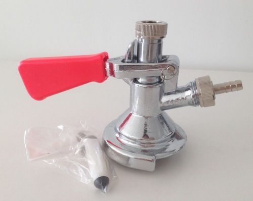 US Sankey Keg Coupler A System Red Lever Handle Draft Beer Bar Kegerator 8106-A