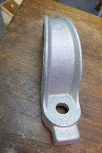 New efcor 239-al 1-hole conduit pipe strap; 3 1/2 inch,  aluminum for sale