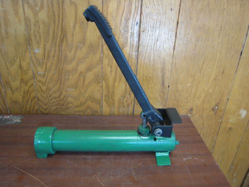 Greenlee 1725 Hydraulic Foot Pump 10,000psi NO Hose FREE SHIPPING