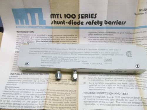 MEASUREMENT SHUNT DIODE SAFETY BARRIER MTL164 (BIN1)