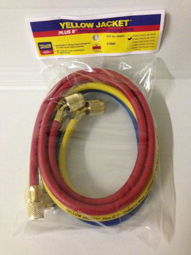 Yellow jacket 22984 plus ii 1/4&#034; hose with 45 deg sealright fitting 3pk 48&#034; for sale