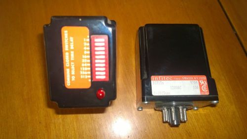 Infitec bir15s interval timer 120vac 10a 1-1023sec 8 pin octal dpdt for sale