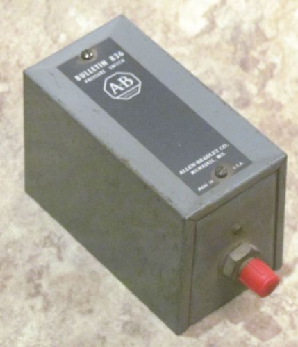NEW Allen Bradley 836 Pressure Switch 836AP11-PKCS with Enclosure