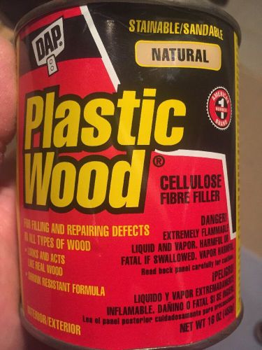DAP Natural Plastc Wood 16Oz - 12 Units
