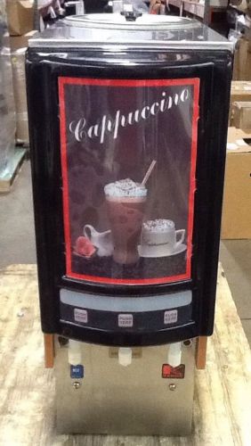 KARMA MODEL 456 PORTABLE 3 FLAVOR HOT BEVERAGE &amp; CAPPUCCINO DISPENSER