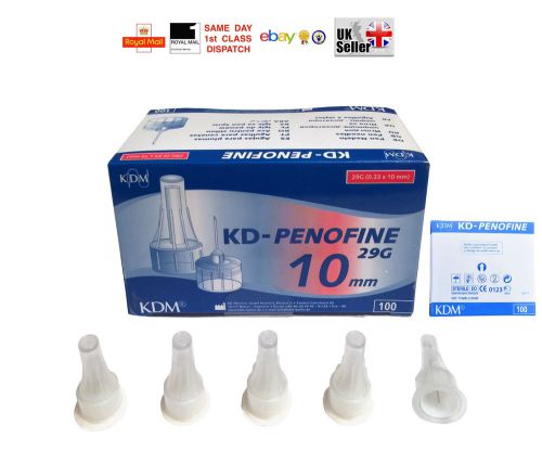 Insulin pen needles kdm kd-penofine sterile 29g 0.33x10 choice of qty fast cheap for sale