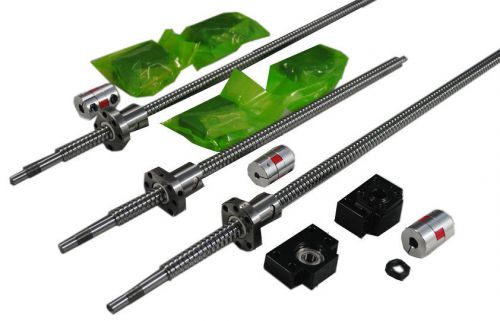 Anti backlash ballscrews l200-450-450mm+3set of bk bf 12  sfu 1605 with ballnut for sale