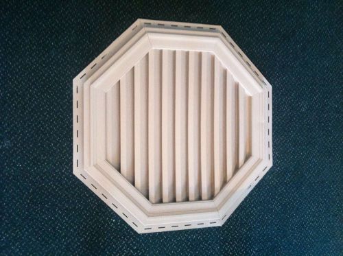 32 Inch Octagon Vinyl Gable Vent Clay