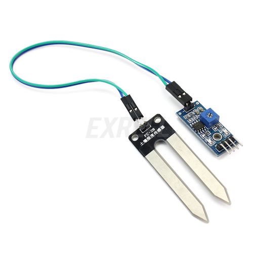 Soil Moisture Hygrometer Humidity Detection Module Sensor Probe For Arduino