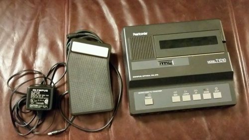 Olympus Optical Pearlcorder Model T1010 Dictation Transcriber