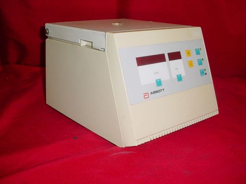 Abbott 3531 Micro Centrifuge w/ Heraeus 24 Position 17,000 RPM Rotor 3743