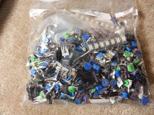 Electronics Grab Bags! Resistors, Capacitors, Transistors, Connectors, Switches