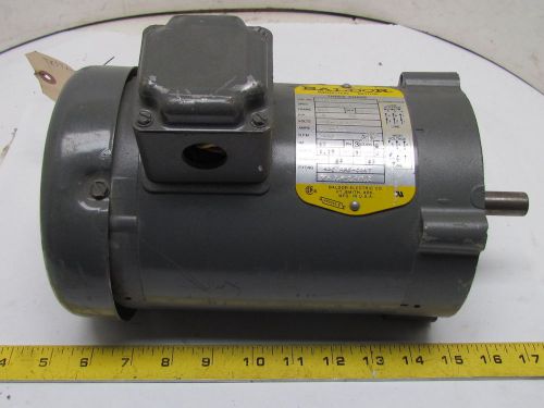 Baldor VM3537 34A63-232 3PH AC Electric Motor 1/2Hp 3450 RPM 208-230/460V 56C