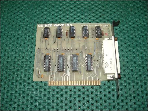 GUIDED WAVE OPTICAL IBM BUS INTERFACE CARD P/N 10001 REV. 8