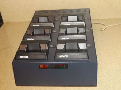 ^^ M/A-COM TRI-CHEMISTRY MULTI CHARGER 6 BAY MODEL# CH-104570