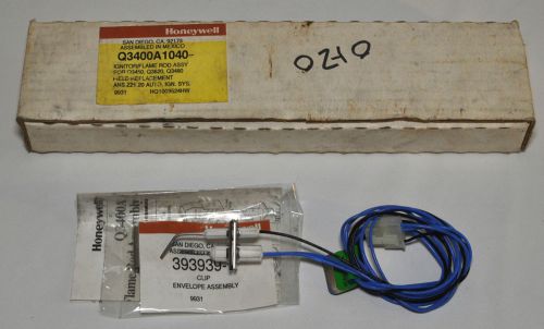 Honeywell q3400a 1040 ignitor flame rod assembly for sale