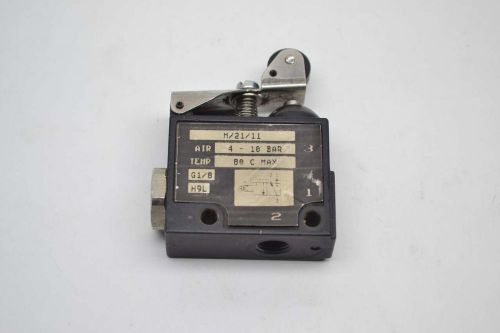 NORGREN M/21/11 ROLLER MECHANICAL AIR POPPET 1/8 IN NPT PNEUMATIC VALVE  B375598