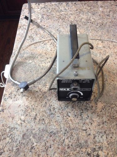 MK2 EHRENREICH Model FO-150 Fiber Optic Luminator + Dual Light Guide