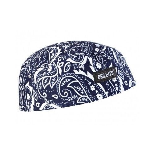 Sweat beanie skull cap helmet absorb cycling motorcycle cap headband navy cool for sale