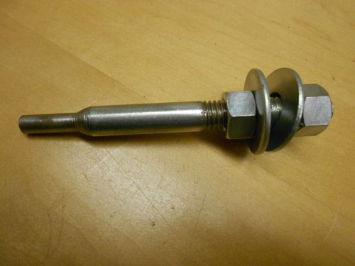 Hand drill  arbor 5/16 shank for delappe disc flutter sheets for sale