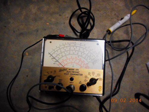 HICKOK MODEL 470 ELECTRONIC VOLT OHM TESTER