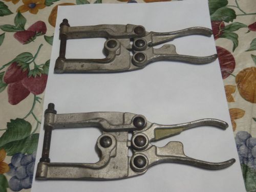 welding clamps knu-vise p800 lot of 2