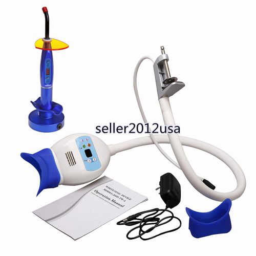 Dental Teeth Whitening Bleaching Accelerator LED Lamp + Curing Light Teeth Care