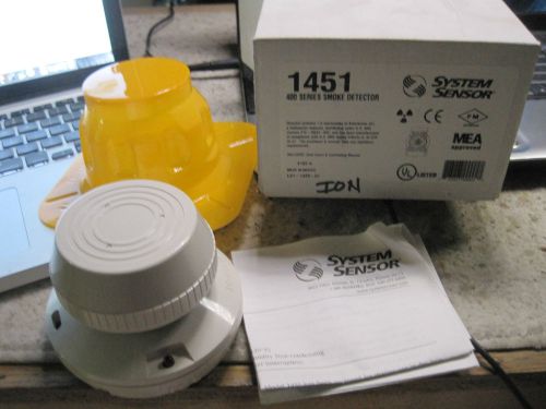 SYSTEM SENSOR 1451 400 SERIES SMOKE DETECTOR ION