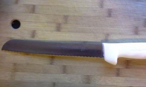 8-inch scalloped bread knife. sanisafe by dexter russell. model # s162-8sc. nsf for sale