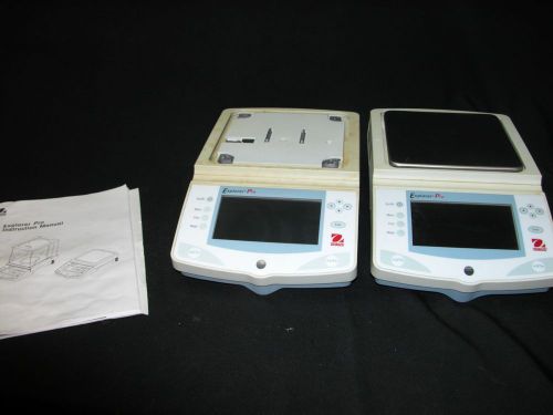 Lot 2 Ohaus Explorer Pro EP4102/EP6102 Laboratory Grade Digital Scales