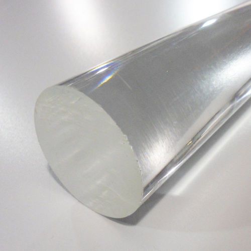 clear acrylic rod 2&#034;dia. x 12&#034;