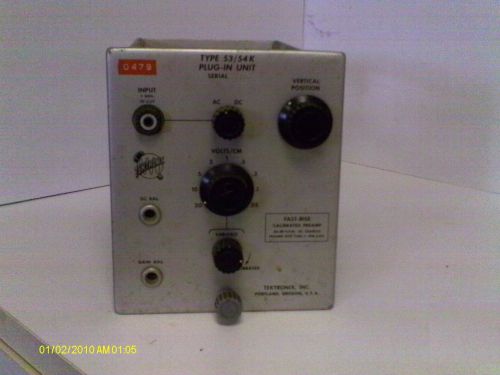 Tektronix Type 53/54K Plug -In Unit / Used