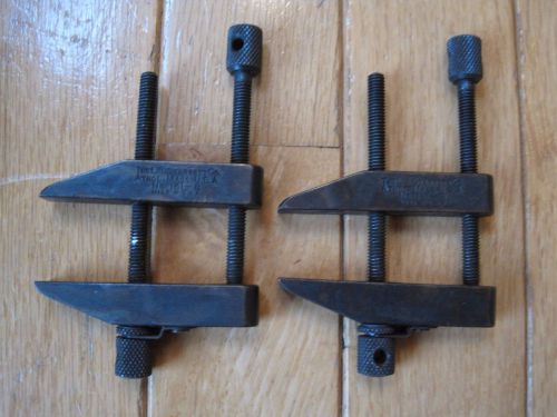 Set of (2) Starrett - No 161-B - Parallel Clamps - Machinist Tool