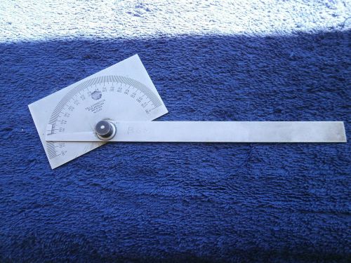 STARRETT PROTRACTOR No. 183