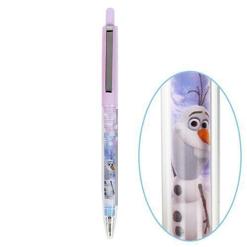 SUN-STAR DISNEY FROZEN BALLPOINT PEN LIGHT PURPLE OLAF UA44814