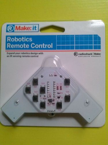 RADIOSHACK MAKE IT ROBOTICS REMOTE CONTROL 2770173 NEW NIB With Free Shipping