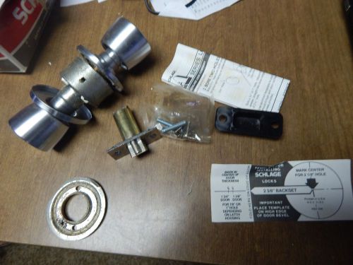 Schlage A-10s-TUL 626 Passage Set