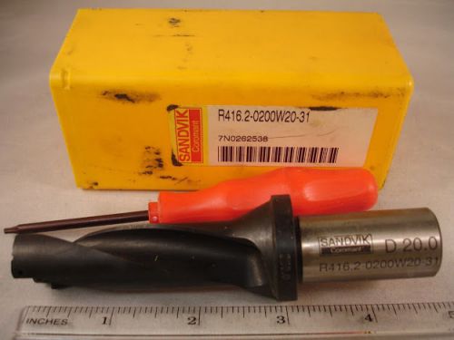 R416.2-0200W20-31  SANDVIK  Indexable Drill (1pc) New