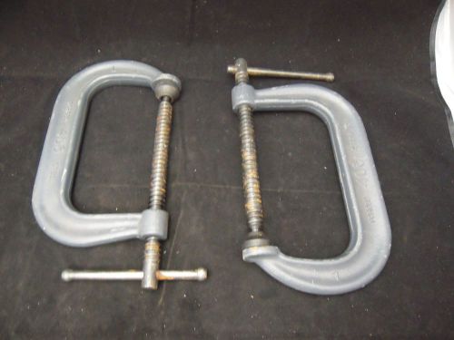 Wilton 14256 406 400 series c clamp pair great condition for sale