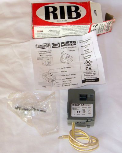 RIB RIBXGF SPLIT CORE FIXED CURRENT SENSOR, 0.35-150 AMP, WIRE LEADS