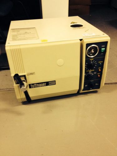 Tuttnauer 2340M Manual Autoclave Sterilizer Surgical Dental Lab Tattoo Warranty