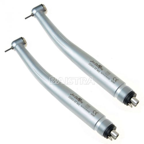 2 Pcs JOYDENTAL Dental High Speed Handpiece Standard Push Button 3 way Spray 4H