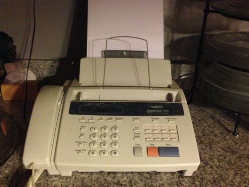 Brother Intellifax 770 Home Office Plain Paper Facsimile Machine