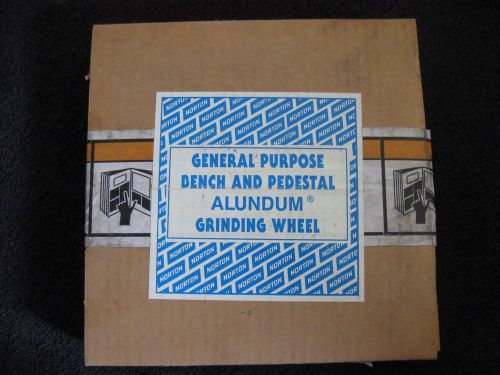 NORTON 8X1X1 Coarse Alundum Grinding Wheel C1105288-Sealed