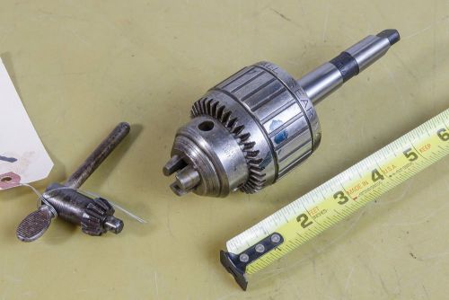 Drill Chuck; 1/2&#034;; Jacobs Ball Bearing No. 14N  (CTAM #7559)