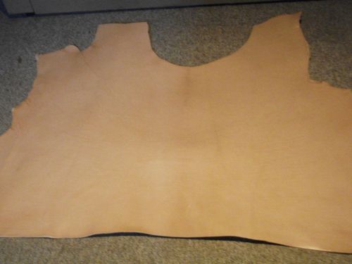 8/9oz(3.2-3.6mm) Veg Tan Tooling Strap Belt Holster Leather Shoulders-13-14sq ft