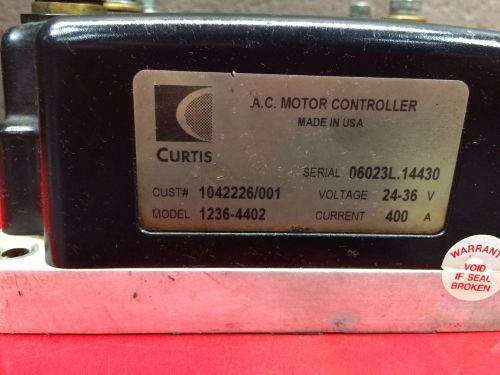 curtis motor controller