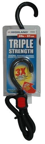 Highland (9302400) 24&#034; Triple Strength Bungee Cord - 1 piece