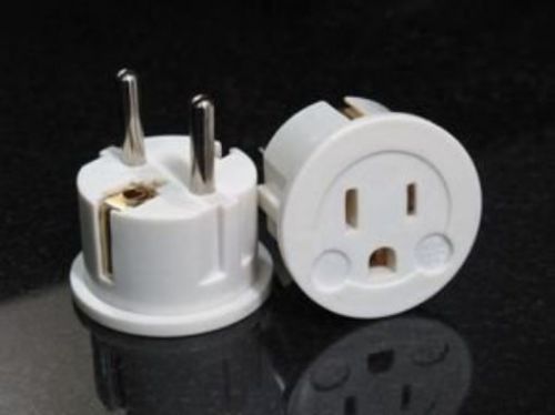 USA to Spain Plug Adapter - ACUPWR-AC-20 (TM) Lifetime Warranty