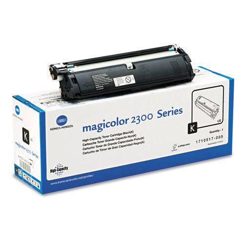 Konica Minolta 2300 Series Black Toner 1710517-005 NEW!